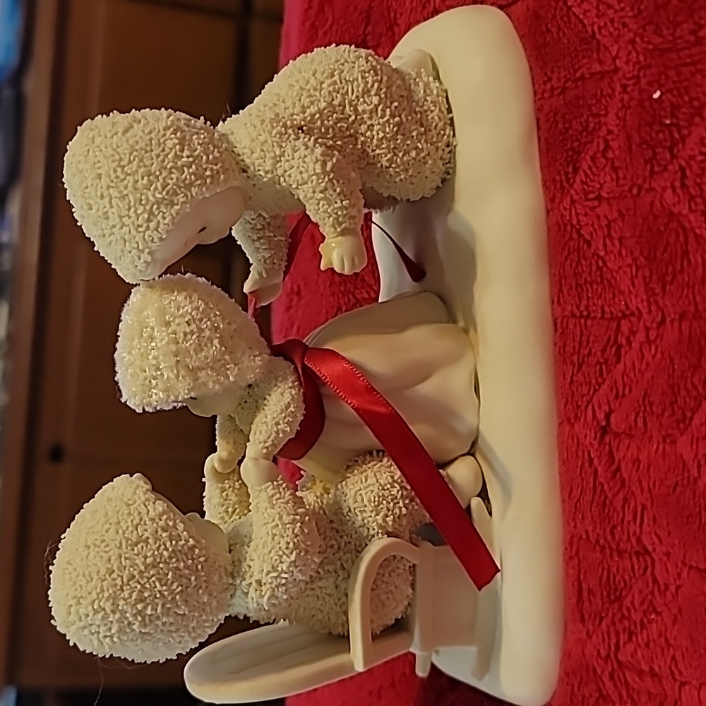 2011 Snowbaby "Mommy's Little Girls" figurine, Snowbabies, Department 56